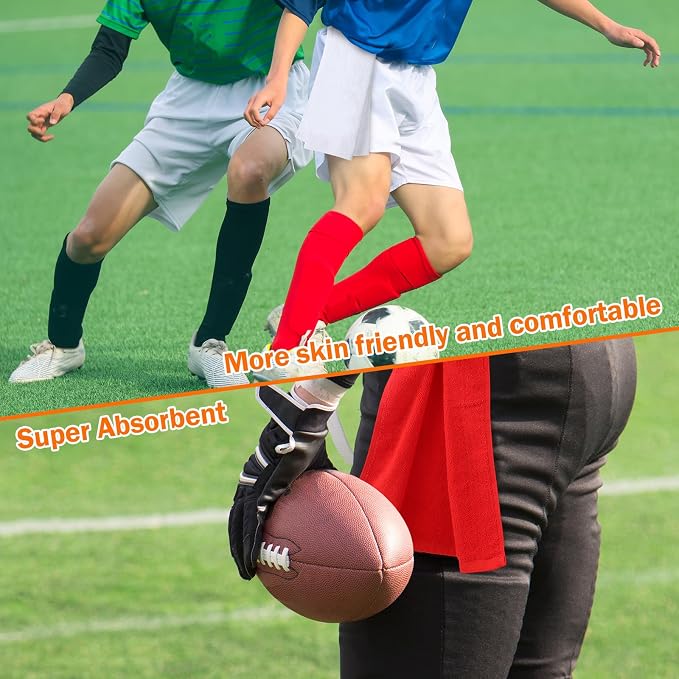 Shimeyao 3 Pcs Cotton Sports Football Towel - Image 4