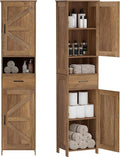 Homhedy 67" H Tall Bathroom Storage Cabinet by Homhedy