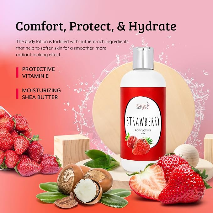 Home Spa Gift 10oz Deep Moisturizing Fragrance Body Lotion & 8 oz. Fine - Image 7