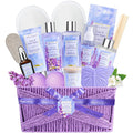 Gift baskets for women, Bath Bomb. Unique Relaxing Spa Gift Basket Set by Ariosemonde
