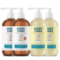 Happy Cappy Daily Medicated Shampoo and Body Wash Bundle by HappyCappy