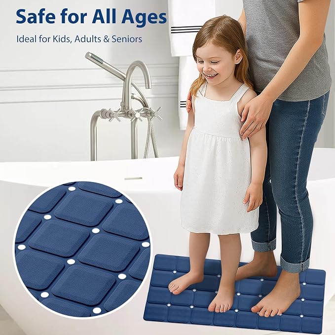 Silicone Bath Mat with Suction Cups – Non-Slip Foldable Bathtub & Shower Mat - Image 5