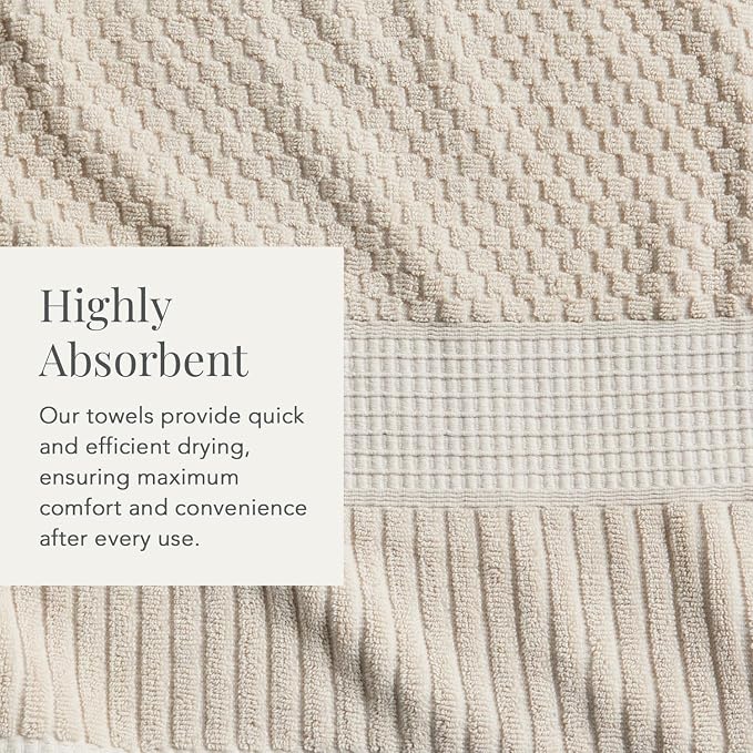 NY Loft 6-Piece Cotton Towel Set - Image 7