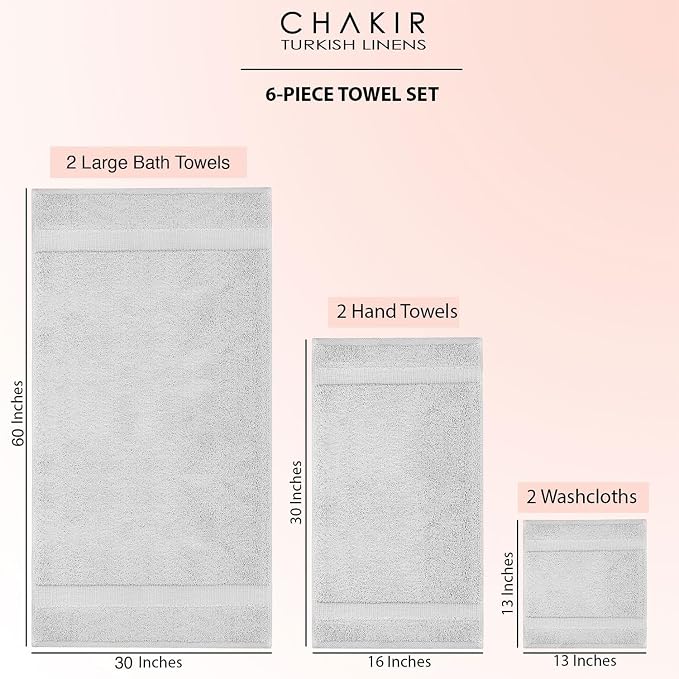 Chakir Turkish Linens 100% Cotton Premium Turkish Towels - Image 6