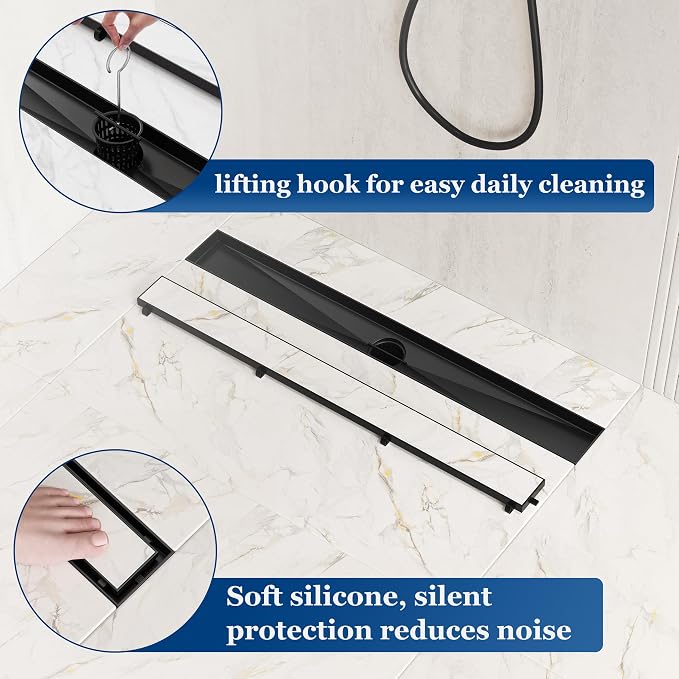 Neodrain 30-Inch Linear Shower Drain - Image 6