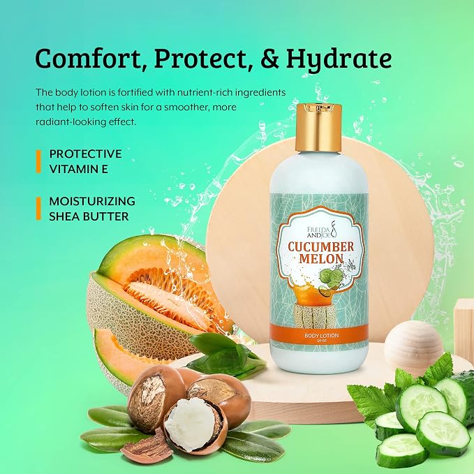 Home Spa Gift 10oz Deep Moisturizing Fragrance Body Lotion & 8 oz. Fine - Image 7