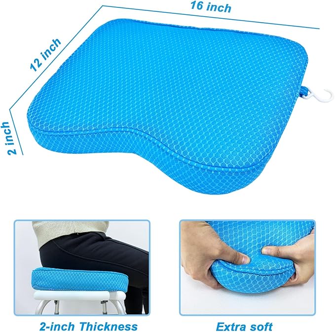 Esme L&H Shower Seat Cushion, Shower Chair Cushion - Image 3