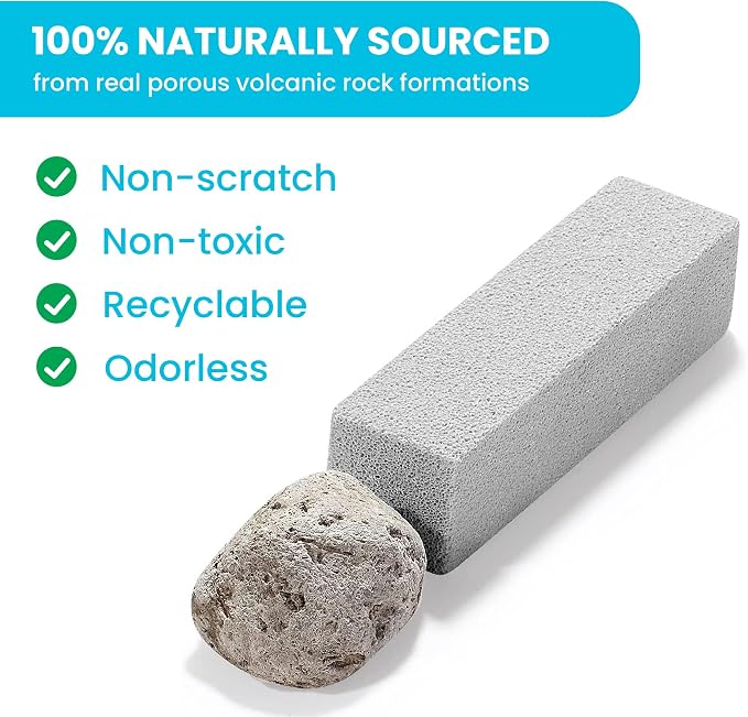 Simple Life Pumice Stone Toilet Bowl Cleaner | Long Handle & Eco-friendly - Image 6