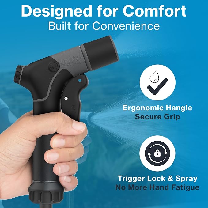 Aquor Utility Spray Nozzle – Heavy-Duty Garden Hose Nozzle - Image 2