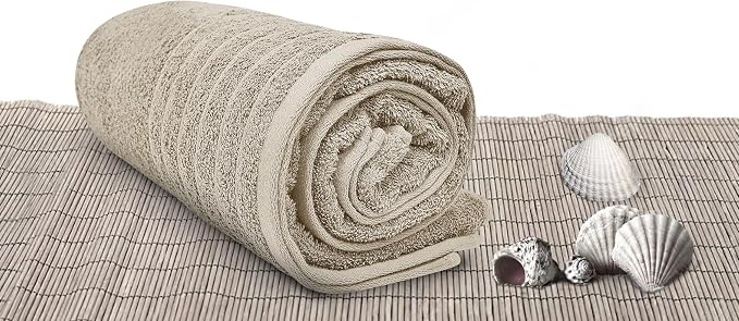 Tens Towels Pack of 1 Jumbo Bath Sheet 40 x 80 Inches, Extra Large & Light - Image 2