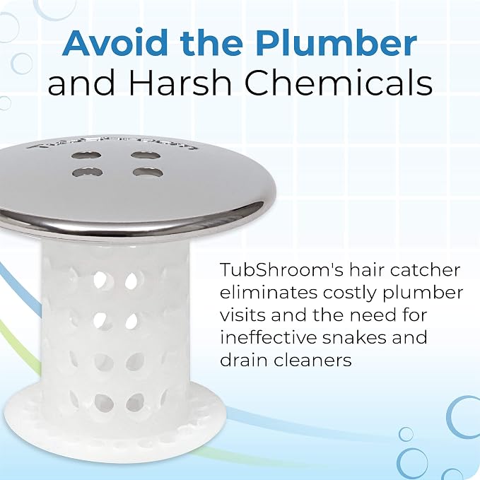 TubShroom Bathtub Drain Protector and Hair Catcher - Image 5