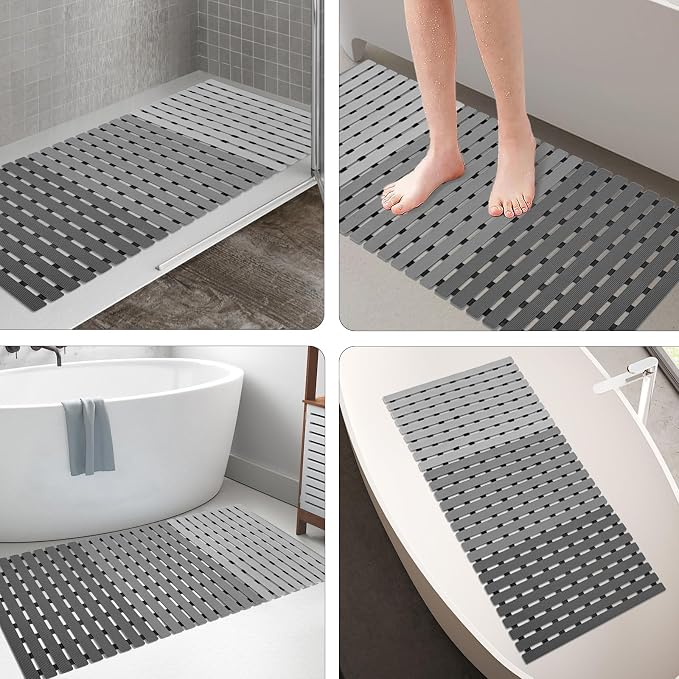 MBOSS Bath Tub Shower Mat Non Slip Bathtub Mats - Image 6