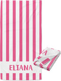 Ships Next Day - Personalized Beach Towel by WinslowBrody
