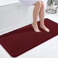 OLANLY Bathroom Rugs 47x20, Extra Soft Absorbent Chenille Bath Rugs, Rubber by OLANLY