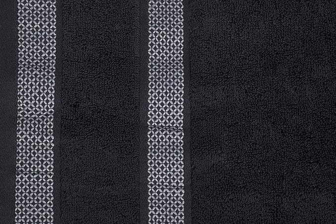 CASA COPENHAGEN Solitaire Towel, 2 Piece Bath Sheet Towel Set- Pine Grey - Image 5