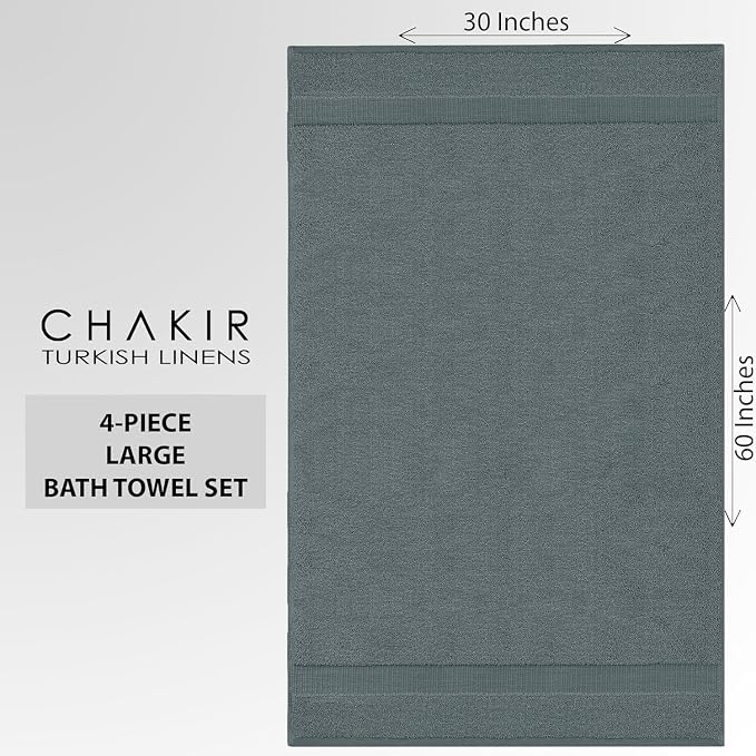 Chakir Turkish Linens 100% Cotton Premium Turkish Towels - Image 5