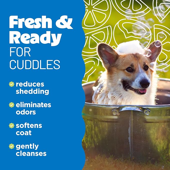 TropiClean Deshedding Dog Shampoo, Fast-Acting Shedding Control & Coat Softener - Image 3