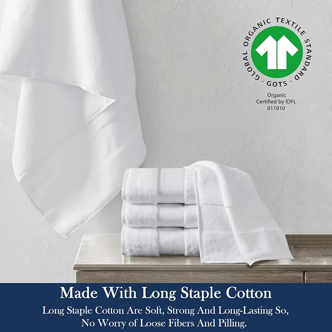 Delara Organic Cotton Luxuriously Plush Bath Sheet Pack of 4 | GOTS & OEKO-TEX - Image 3
