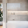 36 * 55 Inch Bathtub Shower Door, Bathroom Door by ExpertofShowerGlassDoor