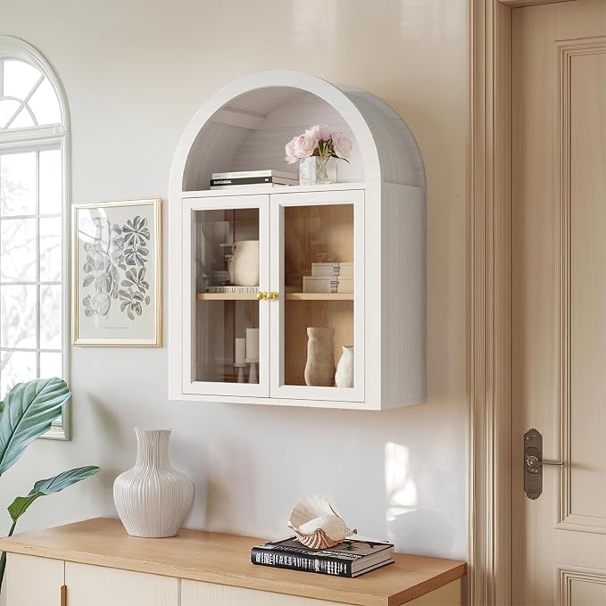 Arched Wall Mounted Medicine Cabinets - Image 5