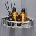 Bathroom Shower Caddy Corner Shelf, Corner-Hollow Design, Ultra Sturdy by GORDEE
