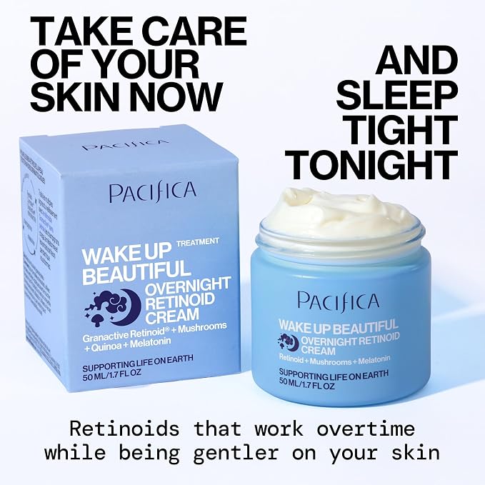 Pacifica Wake Up Beautiful Retinoid Night Cream – Overnight Anti-Aging - Image 3