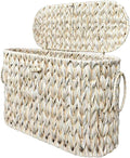 Toilet Paper Basket, Wicker Toilet Paper Storage by WEAVECOMFORTINTOEVERYCORNER