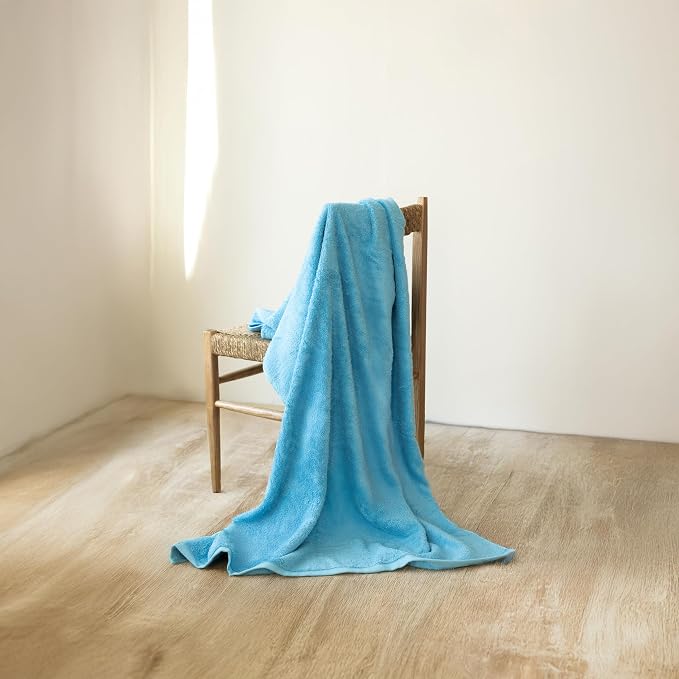 SALBAKOS 100% Turkish Cotton Jumbo Bath Sheet Towel Oversized 40x80 inch | - Image 2