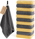 SEMAXE 12 Pack Hand Towels for Bathroom, 100% Cotton Towels by SEMAXE