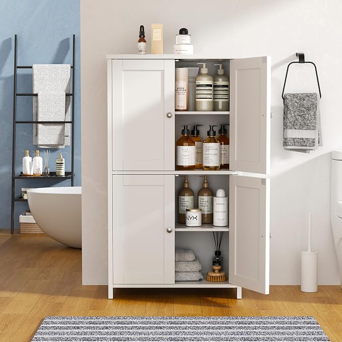 Vongrasig Bathroom Storage Cabinet, Small Bathroom Floor Cabinet - Image 2
