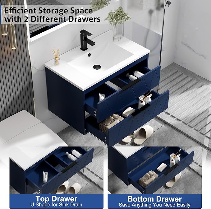 eclife 30" Bathroom Vanities Cabinet - Image 5