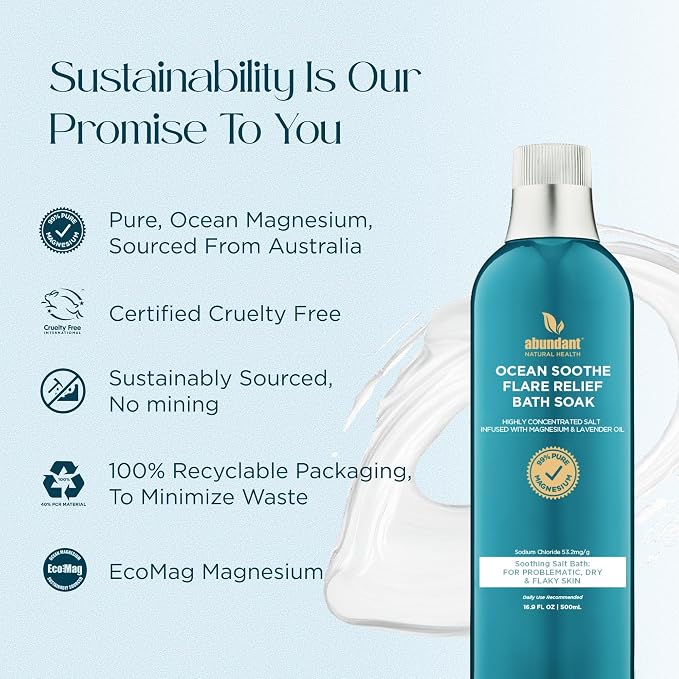 Abundant Natural Health Ocean Soothe Flare Relief Bath Soak - Image 6