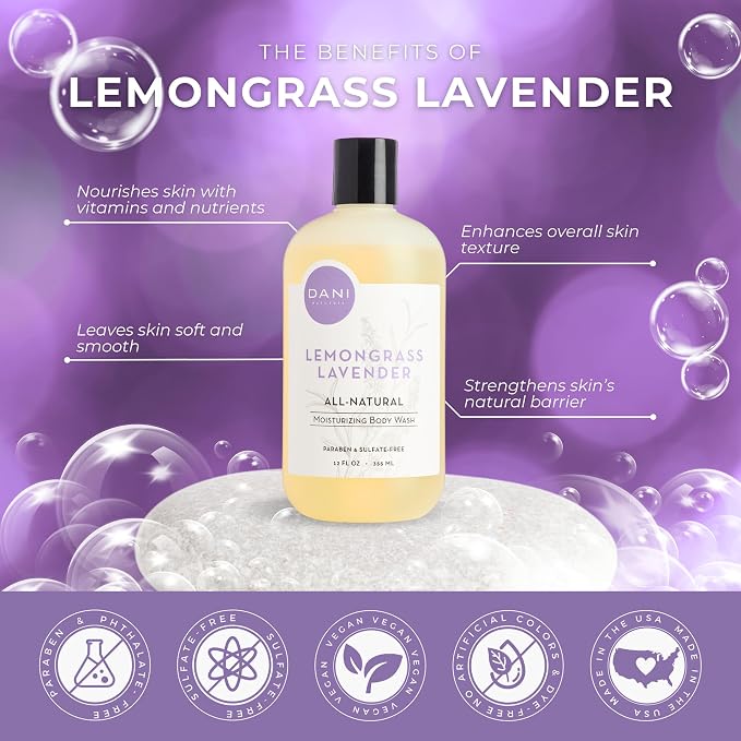 DANI Naturals Moisturizing Body Wash - Image 4