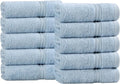 Superior Egyptian Cotton 10-Piece Face Towel Set, Small Towels by SUPERIOR