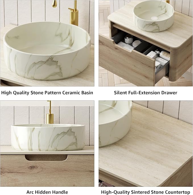 Yayzy 30” Floating Bathroom Vanity - Image 5