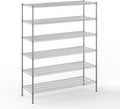21" Deep x 60" Wide x 74" Height Wire Shelving Kit | 6-Tier | NSF Commercial by Regal+Altair