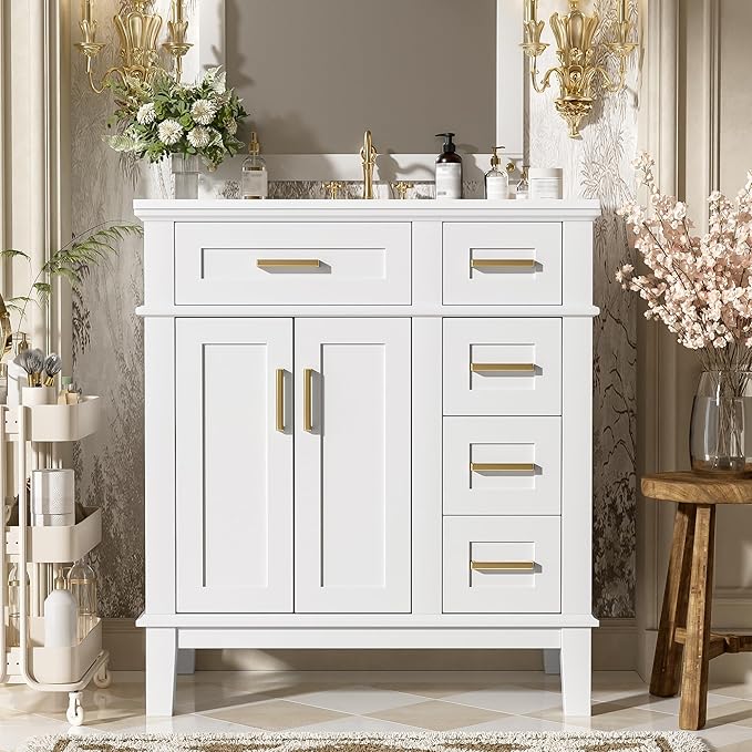 Harper & Bright Designs 30" Bathroom Vanity - Image 3