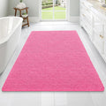 OLANLY Bathroom Rugs 70x46, Extra Soft Absorbent Chenille Bath Rugs, Rubber by OLANLY