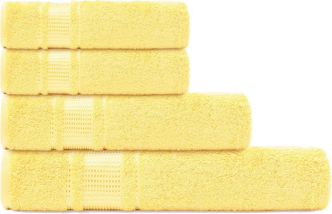 Melissa Linen 8 Piece Bath Towel Set, 2 Bath, 2 Hand, 4 Fingertip Towels - Image 3
