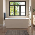 FerdY Maui 67" Acrylic Freestanding Bathtub, Contemporary Elegant Design by FerdY