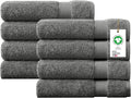 Delara 100% Organic Cotton Towels 650 GSM Plush Feather Touch Quick Dry Bath by Delara