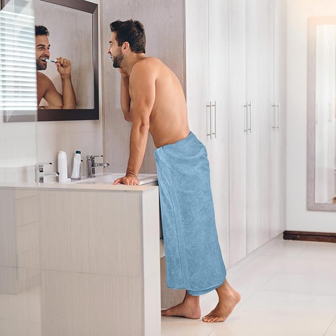 Utopia Towels Luxurious Jumbo Bath Sheet 2 Piece, 600 GSM, 35 by 70 Inches - Image 3