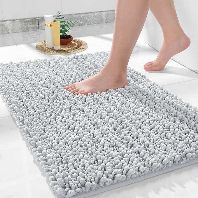 Yimobra Large Bathroom Rugs Non Slip Washable 36x24 Inch by Yimobra