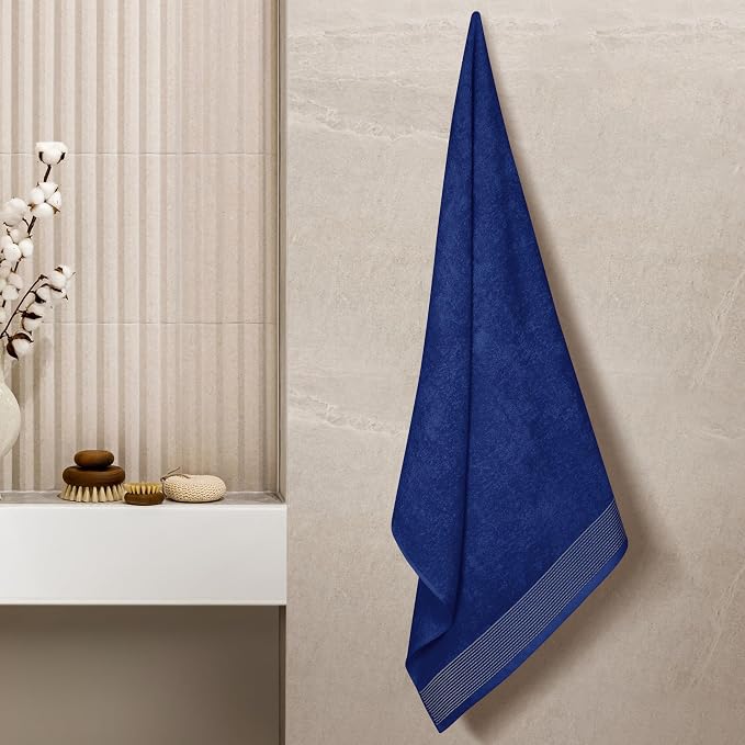Belizzi Home Ultra Soft 4 Pack Oversized Bath Towel Set 27x54 inches, 100% - Image 3
