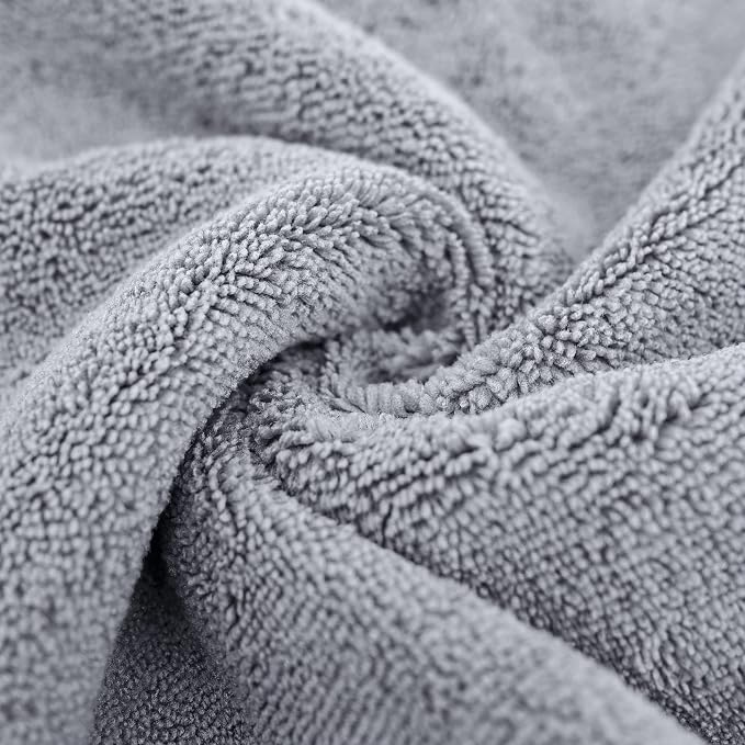 POLYTE Quick Dry Lint Free Microfiber Bath Sheet, 35 x 70 in - Image 4