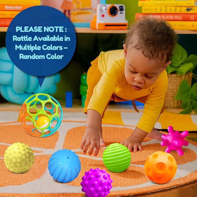 Sensory Balls for Toddlers 1-3, Sensory Baby Toys 6-12 Months, Infant Squeeze - Image 7