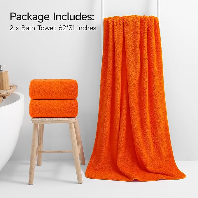 REDKISS 2 Piece Luxury Bath Towel Set - Image 3