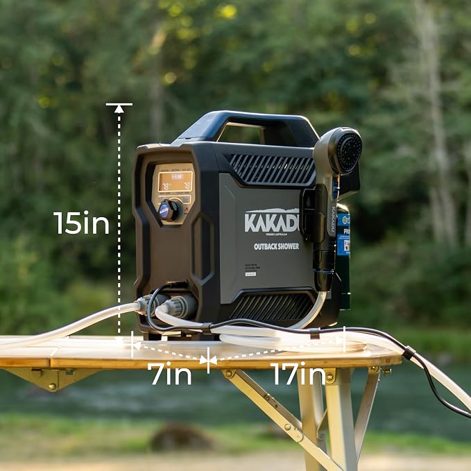 Kakadu Portable Camping Outback Shower, Instant Hot Water - Image 7