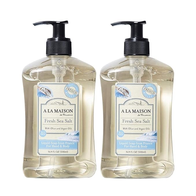 A LA MAISON de Provence Fresh Sea Salt Liquid Hand and Body Soap by ALaMaison