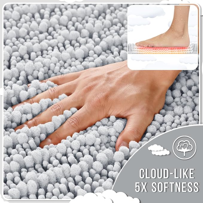 Yimobra Bathroom Rugs Sets 2 Piece - Image 3